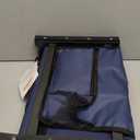 SPORT BEATS Stadium Seats with Back Support Bleacher Chairs with Back and Cushion Thick Padded Bleacher Seats Includes Shoulder Strap (Navy Blue)