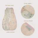 Baby Sleep Sack Muslin Cotton 12-18 Monthes Lightweight Infant Wearable Blanket 0.5 Tog Swaddle Toddler Sleeping Bag Sleeveless Purple 18-24M 2T Soft Summer Breathable Sleeper