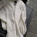 Women's Quilted Long Sleeve Ruffle Hem Mini Dress Casual Crew Neck Sweatshirt Dresses Puff Sleeve Fall & Winter Dress Size 4