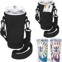 Royal Caribbean Cruise Essentials 2025 2Pack Neoprene Drink Sling + Cruise Card Holder, HandsFree Cup Holder for Royal Caribbean