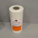 Superpunch White Adhesive Peel & Stick Tear Away Stabilizer for Embroidery - 8-inch x 25-Yard Roll, SuperStable Machine Embroidery Stabilizers Backing 2.0 oz for Hoop Less Embroidery, Made in USA