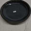2 Pack Dark Green Ceramic 8 Inch Round Saucer, Plant Tray for Indoor Pots, Flower Plant Saucers, Dishes for Plants, Deep Plant Water Tray, Bird Bath Bowl, Holding Water Drips & Soil, Drainage Tray
