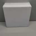 White Cake Stand, 10 Inch Cake Stands for Tea Party, Round Dessert Stand for 8 Inch Cake, Small Cake Plate Cupcake Stand for Dessert Table Display, Ruffle Trim