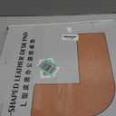 CENNBIE Reversible L Shaped Desk Pad,(‎‎‎‎51"+ 59") x16 Corner Leather Desk Pad,l Shaped Desk Gaming mat,Waterproof l Shaped Leather Mouse pad,Home Office Accessories Corner Desk Mat(Black)