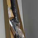 Tripod TV Stand for 23-75 inch Flat Screen/Curved TVs up to 100 lbs, Outdoor TV Stand with 15 Tilt, Height Adjustable Portable TV Stands with Safety Design, Max VESA 600x400m, Black