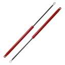 Motoforti 20inch/500mm 22.5Ib/100N/10kg Lift Supports Struts Gas Springs for Car Tailgate Camper Lid Boat Hatch Window Lid Under Bed Lifting Tool Box Lid Red 2Pcs