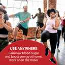 TRUEplus Glucose Gel Pouch, Fruit Punch Flavor, 15g Fast-Acting Carbohydrates, Fat Free, Gluten Free, Quick Support for Low Blood Sugar and Energy, 6 Pack