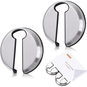 Wine Foil Cutter Tool for Wine Bottles 2 Pack Design Stainless Steel Blades Foil Remover Removes Foil Top Effortlessly Gift for Wine Lovers, Stainless Steel Silver