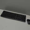 Logitech MK270 Wireless Keyboard and Mouse Combo for Windows, 2.4 GHz Wireless, Compact Mouse, 8 Multimedia and Shortcut Keys, 2-Year Battery Life, for PC, Laptop - Black