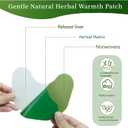 Knee Pain Relief Patches, 24 Pcs Self-Heating Herbal Knee Patch | Natural Herbal, Arthritis Joint & Muscle Aches, 8+ Hour Warming Therapy, Heat Patch Adhesive Support