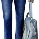 Sidefeel Women's High Waisted Jeans Strechy Fashion Raw Hem Straight Leg Ankle Denim Pants with Pockets size 6
