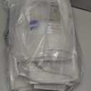 MIULEE 100% Blackout Linen Textured Curtains for Bedroom Solid Thermal Insulated Ivory Grommet Room Darkening Curtains & Drapes Luxury Decor for Living Room Nursery 52 x 108 Inch (2 Panels)