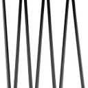 Tecoom Truck Tent Poles Replacement Fiberglass for Upgrade Gray 5.5-5.8FT Tent, 153.54 in, 1 Pack
