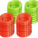 16 Pack AL2420PD 0.095 Replacement Twisted Trimmer Lines Compatible with All EGO 15-Inch String Trimmers, 224 FT Dual Color Pre-Cut Heavy Duty Weed Wacker String for EGO Line Trimmers