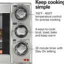 Hamilton Beach Countertop Toaster Oven & Pizza Maker Large 4-Slice Capacity, Stainless Steel (31401)