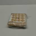 Outus 400 Pcs Heat Sealable Cookie Bags with Window Grease Resistant Kraft Bakery Pastry Bags with Paper Stickers for Packaging Donut Bread Cookie Goods Sandwich Baked Treat (7.1 x 7.5 Inch)