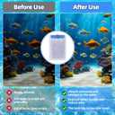 Large Aquarium Filter Cartridges (6-Pack) for Tetra Whisper Bio-Bag Power Filters & Tetra ReptoFilter  Replacement Filters for Cleaner, Clearer Water