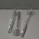 3 Pack Stainless Steel Egg Whisk, Hand Push Rotary Whisk Blender, Versatile Easy Whisk, Hand Push Mixer Stirrer for Beating Eggs, Frothing Milk, Blending, Mixing, Whipping Smoothies & Shakes