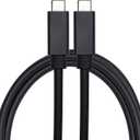 Koah Short USB C to USB C Cable 2.5 Ft - USB Type C Charger Fast Charging Up to 100W - 40 Gbps Data Transfer Rate - USB-C Charger Cord Compatible with Apple, Samsung, and Others - USBC to USBC Charger