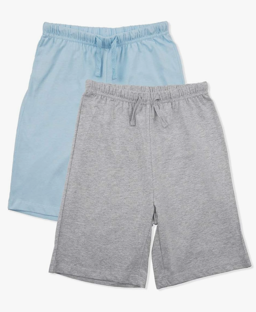 Kids Unisex 100% Cotton Casual Pull On Shorts for Boys and Girls  Small 5/6