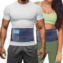 Everyday Medical Umbilical Hernia Belt for Men - Abdominal Binder Post Surgery, Hernia Support for Women with Compression Pad, Abdominal Compression Garment for Incisional, Epigastric, & Ventral - L/XL