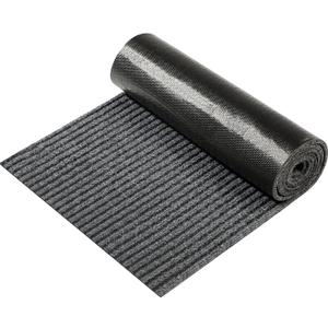 Nuanchu Large Semi Finished Outdoor Mat 16 x 79 Inch Narrow Door Mat Non Slip Boot Rugs Waterproof Carpet Roll for Bathroom Entryway Indoor Outdoor (Gray, 1 Roll)