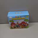 Farm Animals Toys for 1 2 3 4 5 Year Old Toddlers Girls Boys, Big Red Barn Farm Playset with Figures Animals and Tractor Toy for Kids 3-5, Educational Learning Toys, Christmas Birthday Easter Gifts