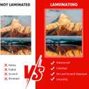 Laminating Sheets, 300 Pack Clear Thermal Laminating Plastic Paper Laminator Sheets, 9 x 11.5-Inch, 5mil, Ideal Office or School Supplies