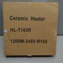 W11171119 8273994 Radiant Surface Element 6in Range Radiant Surface Element, Compatible with Whirlpool, Kenmore Electric Furnace Oven Replaces W11171119 AP6012390 PS11745598 PS11764915 W10823711