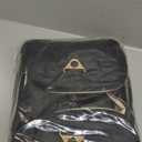 CUBETASTIC Nail Polish Organizer, Portable Nail Polish Storage Case Holds 45 Bottles Nail Polish & Nail Lamp, Travel Nail Supplies Organizer for Nail Tech Kit & Manicure Tools (Black)