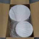 2 Tiers 4" 6" Fake Cake 4 Inch Tall Fake Birthday Cake Rounds Styrofoam Cake Dummies Set for Birthday, Wedding, Baby Shower Display