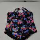 Tempt Me Women Ruched Slimming One Piece Swimsuits Tummy Control Vintage Bathing Suits L