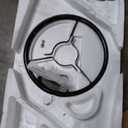 EcoExplorer 1322lbs Transmission Jack, Heavy Duty Professional Hydraulic Transmission Jack High Lift 2 Stage Adjustable Telescoping, 34.3" to 68.5" Lifting Range, 3/5Ton Capacity, 360 Swivel Wheel