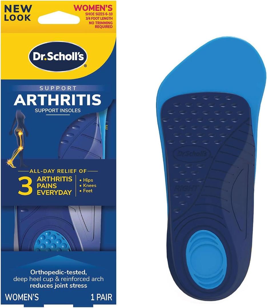 Dr. Scholl's Arthritis Support Insoles, Women, 1 Pair
