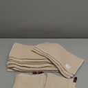 Homaxy 100% Cotton Kitchen Towels and Dishcloths Set, 12 x 12 Inches and 13 x 28 Inches, Set of 8 Bulk Kitchen Towels Set, Ultra Soft Absorbent Dish Cloths for Washing Dishes, Beige