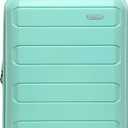 Traveler's Choice Pagosa Hardshell Expandable Luggage with Spinner Wheels, Mint, 22-Inch Carry-on