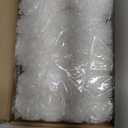 24 Pcs White Furry Christmas Ornaments for Tree Hanging Christmas Snowballs Ornaments Faux Fur Pom Pom Balls Decor 2.36'' White Balls Craft for Xmas Tree New Year DIY for Hats Scarves Glove