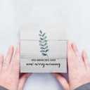 Office Desk Decor Sign for Women Gift, Bible His Mercies are New Every Morning, Wooden Sign 5x5 Inches