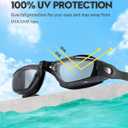 Adult Swim Goggles 2 Pack Anti Fog Swimming Goggles, No Leaking UV Protection Pool Goggles for Men Women Youth