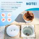 Pool Skimmer Basket for Hayward SPX1082CA & Aladdin B-152 Skimmers, Filter Basket Assembly with Handle Compatible with Hayward SP1083 SP1084 1085 SP1075 Inground Pool Skimmer Basket, White 2 Pack