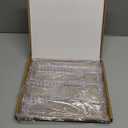 Lifewit 4 Tier Perfume Stand Organizer for Women, Plastic Display Riser, Tool-Free Assembly, Fragrance Makeup Cosmetics Shelf for Vanity Bedroom Bathroom Storage Organization, Clear, 12 Inch 1 Pcs