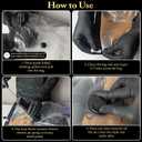 CasaZX Vacuum Storage Bags  12 Pack with Hand Pump | Space Saver Compression Bags for Clothes & Bedding | Extra Thick, Airtight Double-Zip, Triple-Valve | Reusable Storage (Jumbo/Large/Medium)