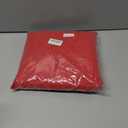 Unisex Adult Matte Graduation Cap and Gown Set with Honor Cord Gold Stoles for College School Bachelor Graduates (51, Red)