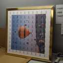 30x30 Picture Frame Gold with 24x24 Mat, Display Photo 24x24 with Mat or 30 x 30 Without Mat, Wall Hanging Large 30x30 Poster Frame with Shatter Resistant Plexiglass, Gold