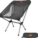 Camping Chair - Carbon Fiber Frame - 1.5 lbs Lightweight Compact Folding Chair, Camp Chairs for Adults, Ultralight Backpacking Chair for Outdoor, Travel, Hiking