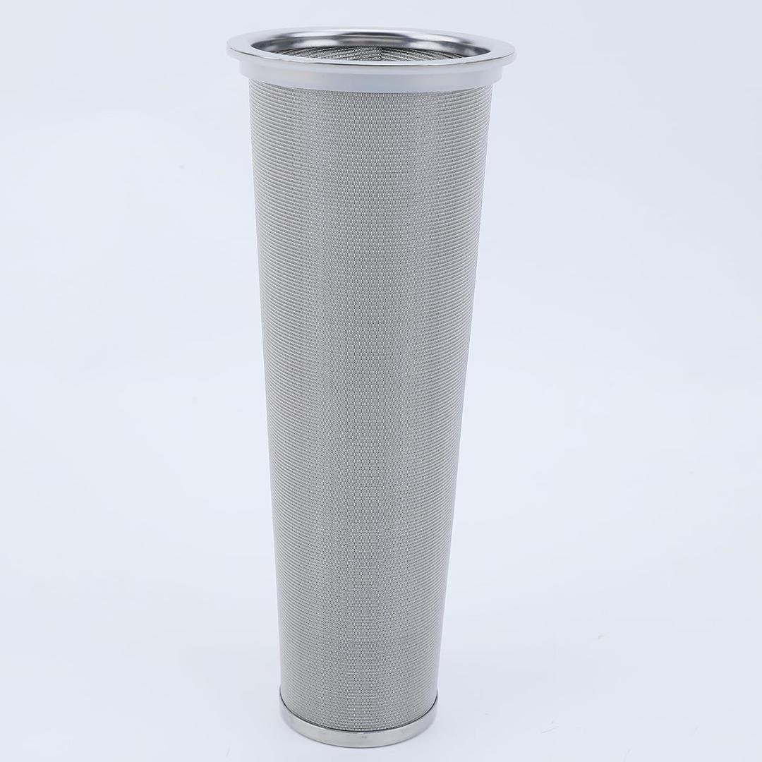 Fermus Cold Brew Coffee Filter for 64oz / 2Quart Wide Mouth Mason Jar Infuser 304 Stainless Steel Strainer with Seal Ring Design for Grounds Tea Fruit Coffee Filter