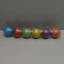 ApudArmis Croquet Ball Replacement Set, 6 Colored Balls for 28'', 32'' and 35'' Six Player Game