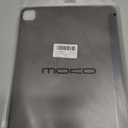 MoKo for iPad Air 13 inch Case M3 2025/M2 2024, iPad Pro 12.9 2022/2021 Case with Soft Translucent Frosted TPU Back Shell, Slim Smart Folio Protective Cover, Auto Wake/Sleep, Support Touch ID, Black