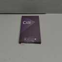 3 in 1 for iPhone 17 Pro Case with 360 Spin Magnetic Stand, 1X DIY Glitter Cardstock +1X Screen Protector, [Fit for Magsafe]Cute Wavy Trendy Glossy Clear Phone Cover for Women Girls 6.3Inch, Orange