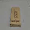 CCCEI Heavy Duty Surge Protector Power Strip 20 Amp Individual Switches. 4FT 12 Gauge Extension Cord with Multiple Outlets. Kitchen, Garage, Shop, Industrial Wall Mount Electric Extender, Yellow.